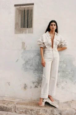 ULLA JOHNSON The Genevieve Jean - Cowrie Wash -fashion store 5D 1989 0205 Ccopy 672965b1 5e36 4ce0 9130 52b48d00e457