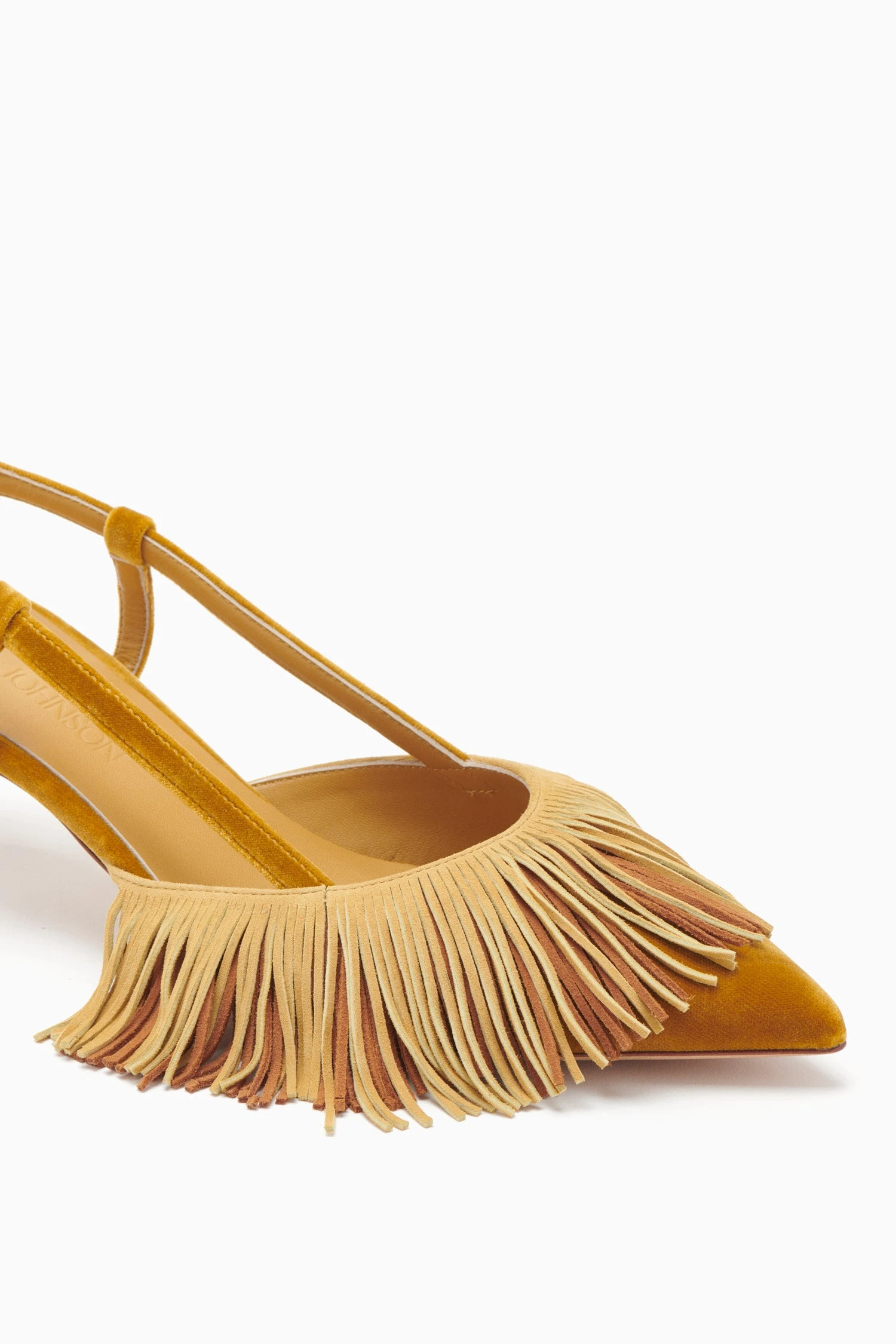 ULLA JOHNSON Shira Fringe Sling Back - Sunsprite Colorblock 6 ULLA JOHNSON Shira Fringe Sling Back - Sunsprite Colorblock - Image 4