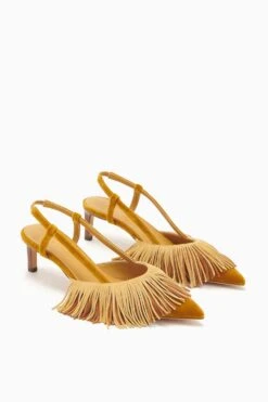ULLA JOHNSON Shira Fringe Sling Back - Sunsprite Colorblock 11 ULLA JOHNSON Shira Fringe Sling Back - Sunsprite Colorblock -fashion store FA231002 FRINGESLINGBACK MARIGOLD SIERRA d r web