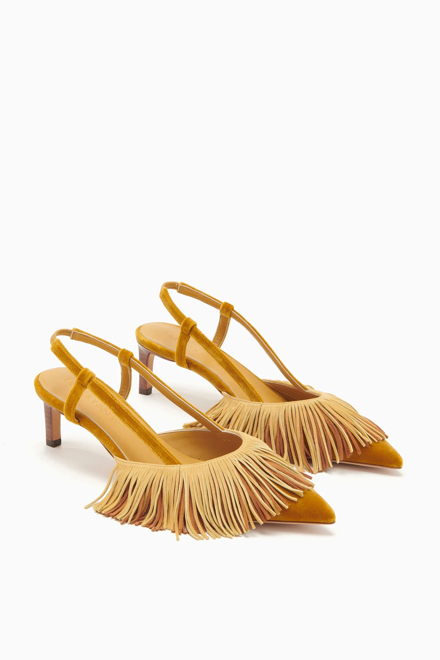 ULLA JOHNSON Shira Fringe Sling Back - Sunsprite Colorblock 7 ULLA JOHNSON Shira Fringe Sling Back - Sunsprite Colorblock - Image 5