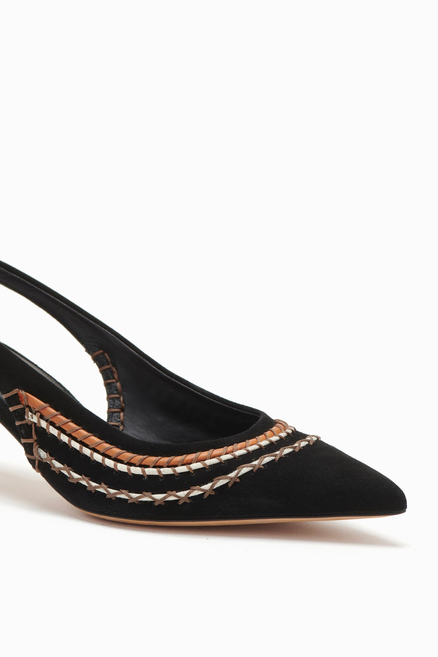 ULLA JOHNSON Antonia Sling Back - Noir 5 ULLA JOHNSON Antonia Sling Back - Noir - Image 3