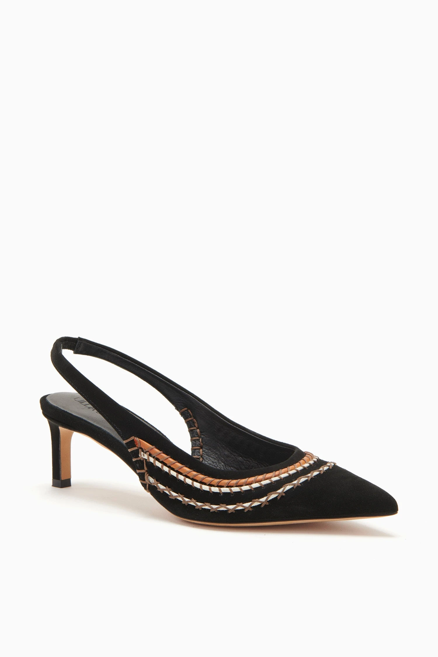 ULLA JOHNSON Antonia Sling Back - Noir 4 ULLA JOHNSON Antonia Sling Back - Noir - Image 2
