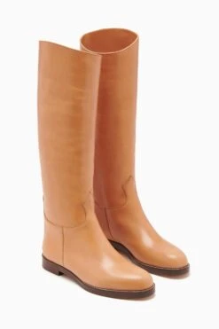ULLA JOHNSON Ninia Riding Boot - Dune -fashion store FA231016 RIDINGBOOT CAMMELLO d r web
