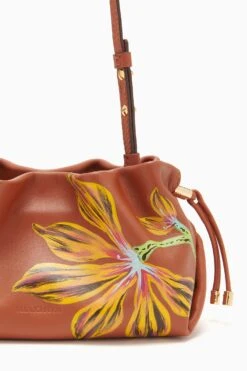 ULLA JOHNSON Remy Mini Soft Clutch - Sierra Floral -fashion store FA231106 REMY MINI SOFT CLUTCH SIERRA FLORAL WEB CORRECT 01