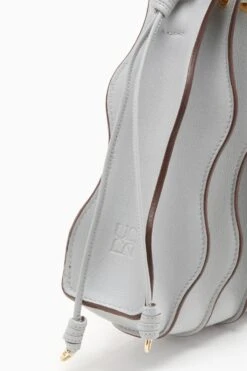 ULLA JOHNSON Adria Small Pleated Wave Bag - Agave -fashion store FA231126 ADRIASMALLPLEATEDWAVEBAG AGAVE c r web