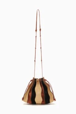 ULLA JOHNSON Adria Small Pleated Wave Bag - Dune Colorblock -fashion store FA231128 ADRIASMALLPLEATEDWAVEBAG SIERRACOLORBLOCK a r web