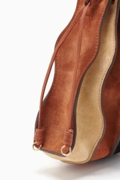 ULLA JOHNSON Adria Small Pleated Wave Bag - Dune Colorblock -fashion store FA231128 ADRIASMALLPLEATEDWAVEBAG SIERRACOLORBLOCK c r web