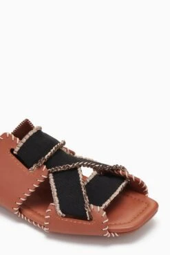 ULLA JOHNSON Yesenia Elastic Sandal - Sierra 8 ULLA JOHNSON Yesenia Elastic Sandal - Sierra -fashion store PF231006 ElasticSandal Sierra c r web 3840x update