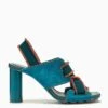 ULLA JOHNSON Bianca Elastic High Heel - Montego 2 ULLA JOHNSON Bianca Elastic High Heel - Montego -fashion store PF231007 ElasticHighHeel Teal a r web