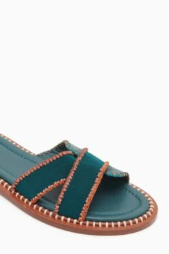 ULLA JOHNSON Ameya Elastic Slide - Montego -fashion store PF231008 AmeyaElasticSlide MONTEGO c r web 3840x update