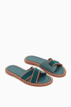 ULLA JOHNSON Ameya Elastic Slide - Montego -fashion store PF231008 AmeyaElasticSlide MONTEGO d r web 3840x update