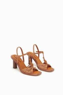ULLA JOHNSON Penina Macrame Braided High Heel - Sierra 9 ULLA JOHNSON Penina Macrame Braided High Heel - Sierra -fashion store PF231018 PeninaMacrameBraidedHighHeel SIERRA d r web 1cfef4f6 8214 4ef5 b47c c70921f07051