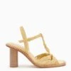 ULLA JOHNSON Penina Macrame Braided High Heel - Transparent Yellow 2 ULLA JOHNSON Penina Macrame Braided High Heel - Transparent Yellow -fashion store PF231018 PeninaMacrameBraidedHighHeel TRANSPARENTYELLOW a r web