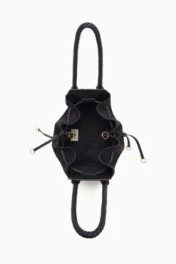 ULLA JOHNSON Gio Leather Bag - Midnight 11 ULLA JOHNSON Gio Leather Bag - Midnight -fashion store PF231105 GioLeatherBag MIDNIGHT d r web