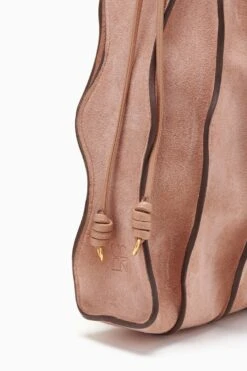 ULLA JOHNSON Adria Large Pleated Wave Bag - Blush -fashion store PF231122 LargePleatedBag Nude c r web