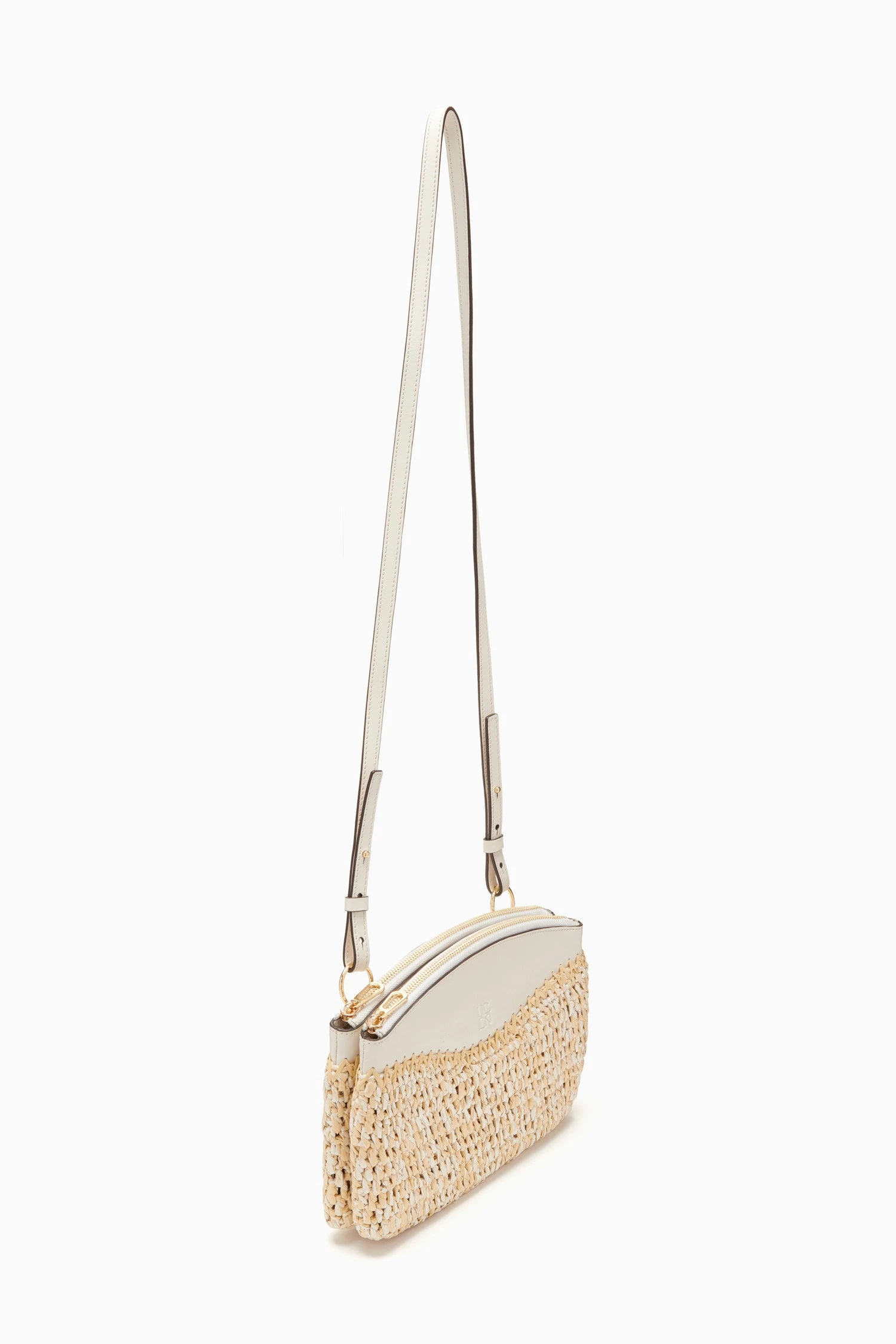 ULLA JOHNSON Maya Raffia Crossbody - Natural 4 ULLA JOHNSON Maya Raffia Crossbody - Natural - Image 2