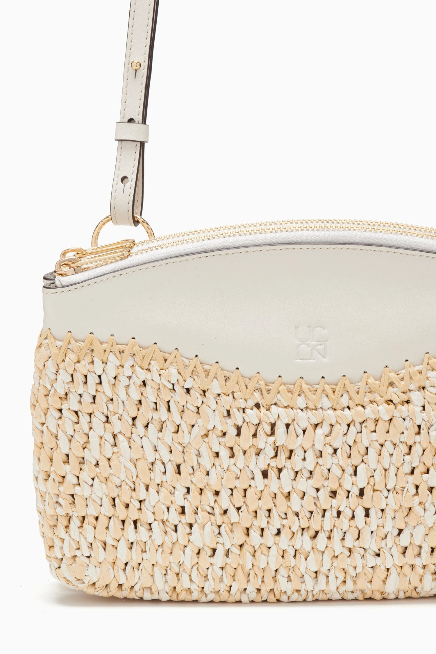 ULLA JOHNSON Maya Raffia Crossbody - Natural 5 ULLA JOHNSON Maya Raffia Crossbody - Natural - Image 3
