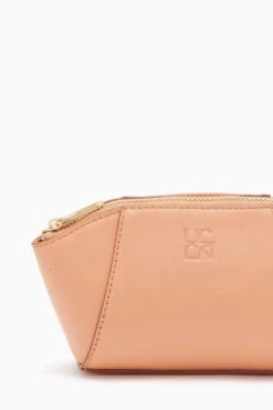 ULLA JOHNSON Imogen Small Makeup Pouch - Sundew 9 ULLA JOHNSON Imogen Small Makeup Pouch - Sundew -fashion store PF231317 ImogenSmallMakeupPouch SUNDEW c r web