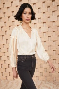 ULLA JOHNSON Maeve Blouse - Dawn -fashion store SHOT 045 ULLA JOHNSON MAEVE BLOUSE DAWN UJ990237 0112