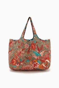 ULLA JOHNSON Kamari Tote - Delphinium -fashion store UJ991102 KamariTote DELPHINIUM d r web