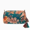 ULLA JOHNSON Priya Makeup Bag - Delphinium 2 ULLA JOHNSON Priya Makeup Bag - Delphinium -fashion store UJ991330 PriyaMakeupBag DELPHINIUM a r web