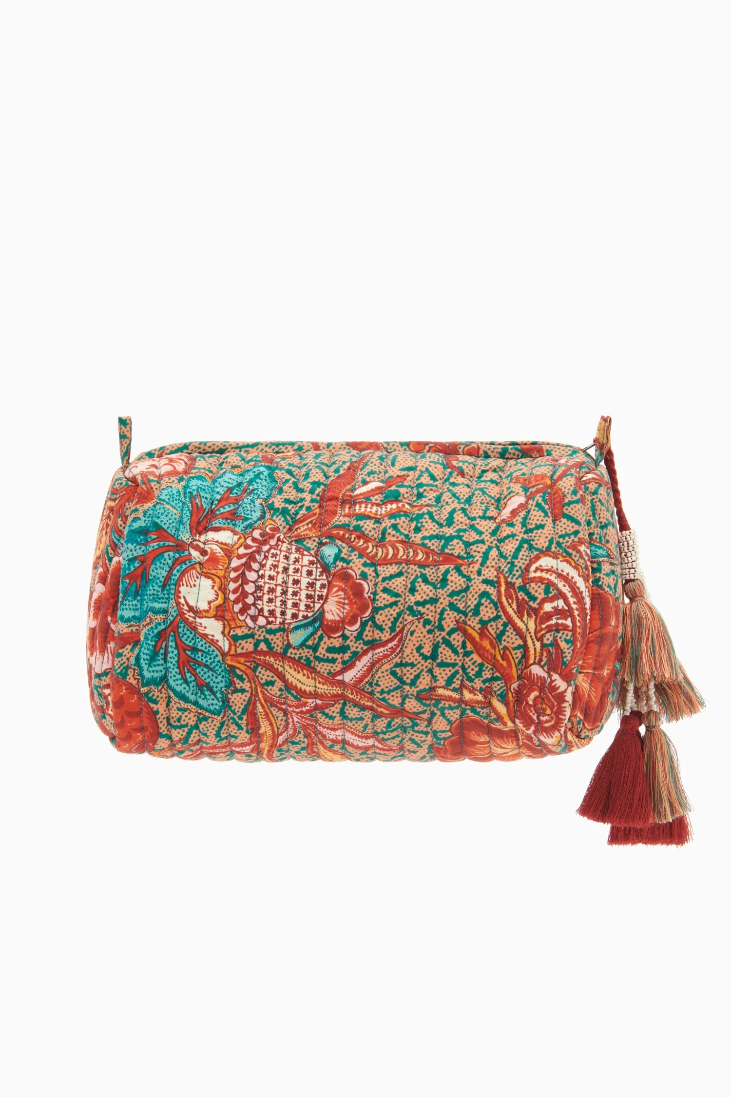 ULLA JOHNSON Priya Makeup Bag - Primrose 2 ULLA JOHNSON Priya Makeup Bag - Primrose