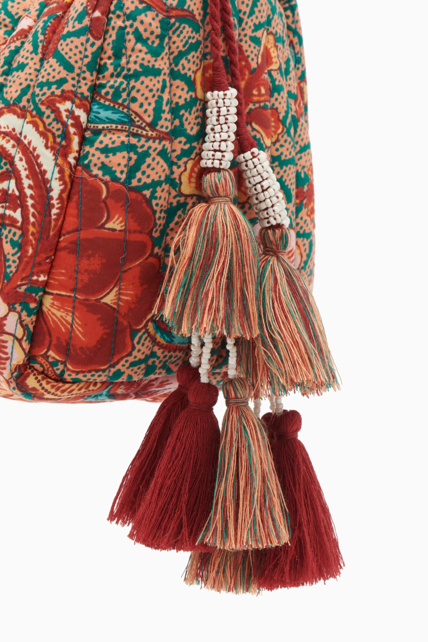 ULLA JOHNSON Priya Makeup Bag - Primrose 5 ULLA JOHNSON Priya Makeup Bag - Primrose - Image 4