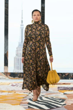 ULLA JOHNSON Fernanda Dress - Maple -fashion store UJ AW23 27 Filippo 41a69ea6 cd69 44d6 8f93 a6bcf8234f48