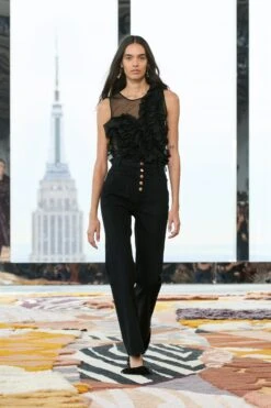 ULLA JOHNSON Winnifred Top - Noir 13 ULLA JOHNSON Winnifred Top - Noir -fashion store UJ AW23 38 Filippo