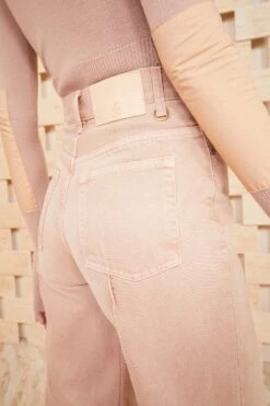 ULLA JOHNSON The Genevieve Jean - Rosewood Wash -fashion store ULLA JOHNSON GENEVIEVE JEAN ROSEWOODWASH UJ990420 view 4