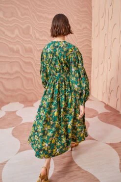 ULLA JOHNSON Adalie Dress - Tigerlily -fashion store ULLA JOHNSON Adalie Dress TIGERLILY 04