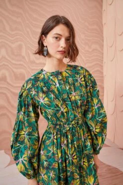 ULLA JOHNSON Adalie Dress - Tigerlily -fashion store ULLA JOHNSON Adalie Dress TIGERLILY 05