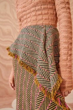 ULLA JOHNSON Agatha Skirt - Tiger's Eye -fashion store ULLA JOHNSON Agatha Skirt TIGER SEYE 02 ALT