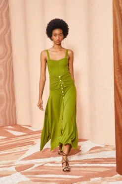 ULLA JOHNSON Alessi Skirt - Willow 13 ULLA JOHNSON Alessi Skirt - Willow -fashion store ULLA JOHNSON Alessi Skirt WILLOW 0052