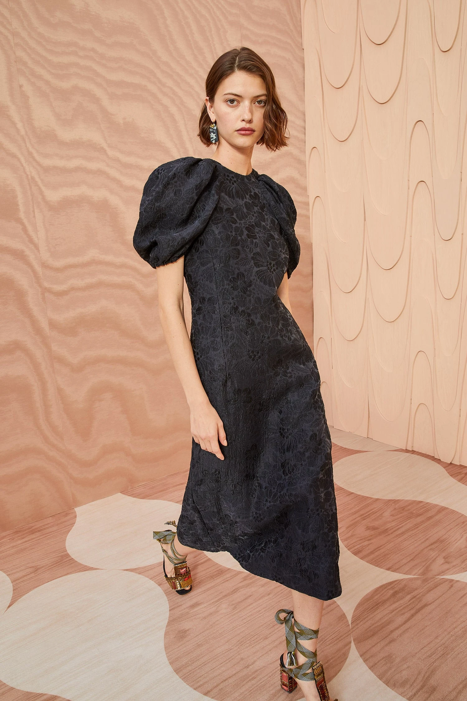 ULLA JOHNSON Amandine Dress - Noir 3 ULLA JOHNSON Amandine Dress - Noir