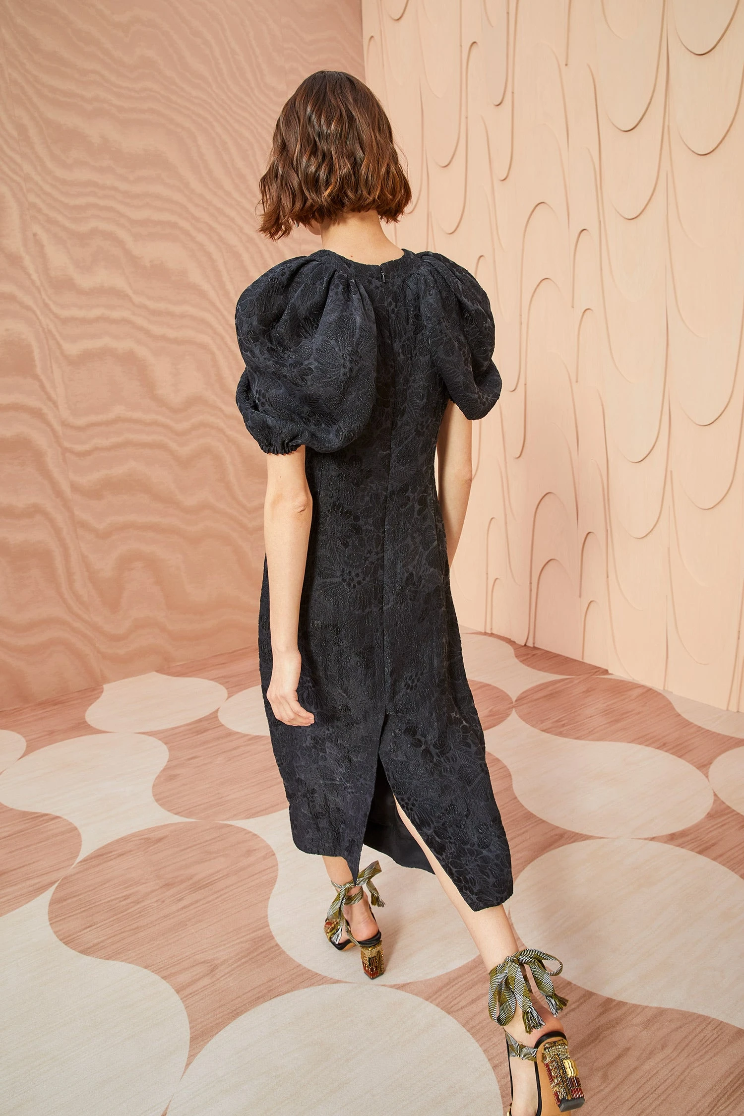 ULLA JOHNSON Amandine Dress - Noir 5 ULLA JOHNSON Amandine Dress - Noir - Image 3