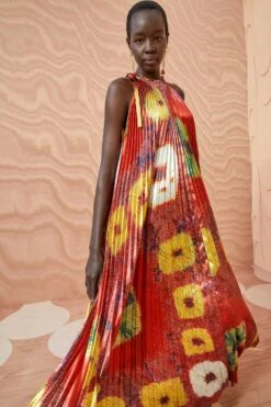 ULLA JOHNSON Amiko Dress - Medallion -fashion store ULLA JOHNSON Amiko Dress MEDALLION 0035