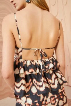 ULLA JOHNSON Amrita Top - Obsidian -fashion store ULLA JOHNSON Amrita Top OBSIDIAN 04