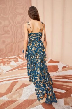 ULLA JOHNSON Aveline Gown - Moonlight Floral -fashion store ULLA JOHNSON Aveline Gown MOONLIGHT FLORAL 04 bbce34b8 169d 4fc3 bb8e b6ff1510859a