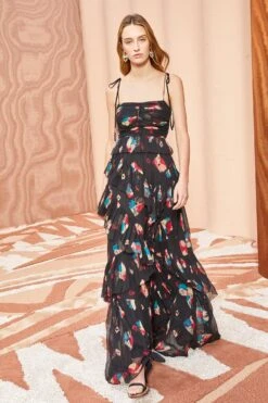 ULLA JOHNSON Aveline Gown - Nocturne 9 ULLA JOHNSON Aveline Gown - Nocturne -fashion store ULLA JOHNSON Aveline Gown NOCTURNE 03