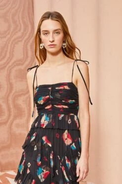 ULLA JOHNSON Aveline Gown - Nocturne 11 ULLA JOHNSON Aveline Gown - Nocturne -fashion store ULLA JOHNSON Aveline Gown NOCTURNE 05