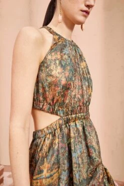 ULLA JOHNSON Celestina Gown - Woodland 12 ULLA JOHNSON Celestina Gown - Woodland -fashion store ULLA JOHNSON Celestina Gown WOODLAND 0118