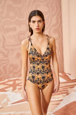 ULLA JOHNSON Dali Maillot - Constellation 9 ULLA JOHNSON Dali Maillot - Constellation -fashion store ULLA JOHNSON Dali Maillot CONSTELLATION 03