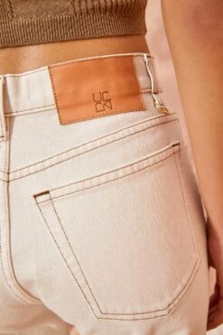 ULLA JOHNSON Daphne Jean - Cowrie Wash -fashion store ULLA JOHNSON Daphne Jean COWRIE WASH 03