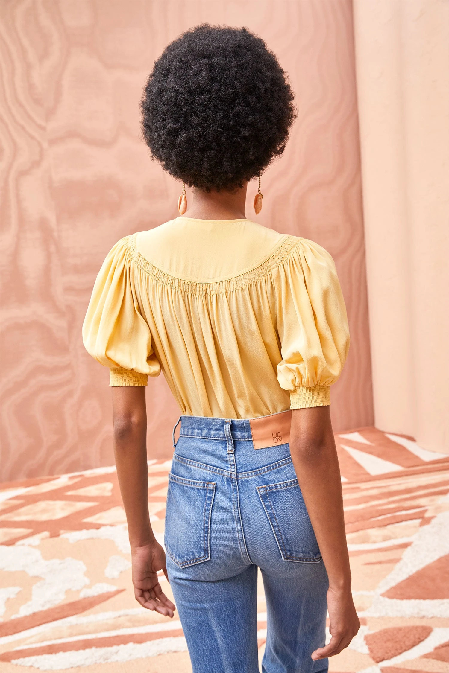 ULLA JOHNSON Dina Top - Dune 6 ULLA JOHNSON Dina Top - Dune - Image 4