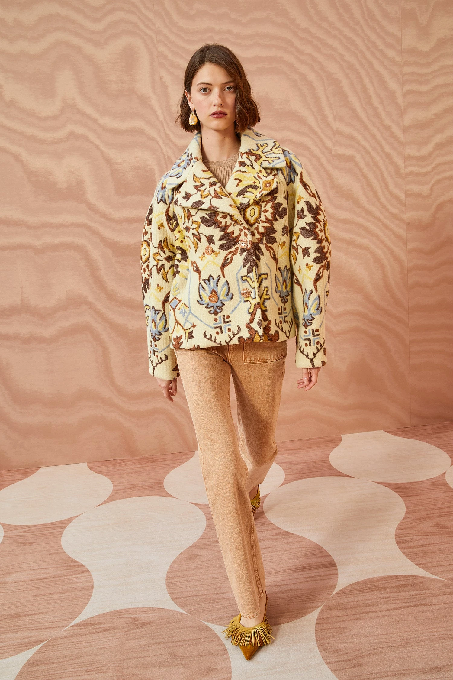 ULLA JOHNSON Dorothea Jacket - Yarrow 7 ULLA JOHNSON Dorothea Jacket - Yarrow - Image 5