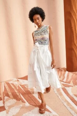 ULLA JOHNSON Dylan Skirt - Pristine -fashion store ULLA JOHNSON Dylan Skirt PRISTINE 05