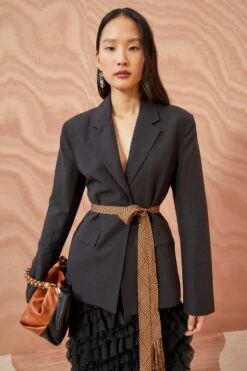 ULLA JOHNSON Ellery Jacket - Noir