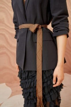 ULLA JOHNSON Ellery Jacket - Noir -fashion store ULLA JOHNSON Ellery Jacket NOIR 02 ALT