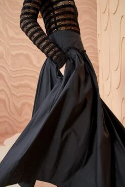 ULLA JOHNSON Emmy Skirt - Noir 10 ULLA JOHNSON Emmy Skirt - Noir -fashion store ULLA JOHNSON Emmy Skirt NOIR 05